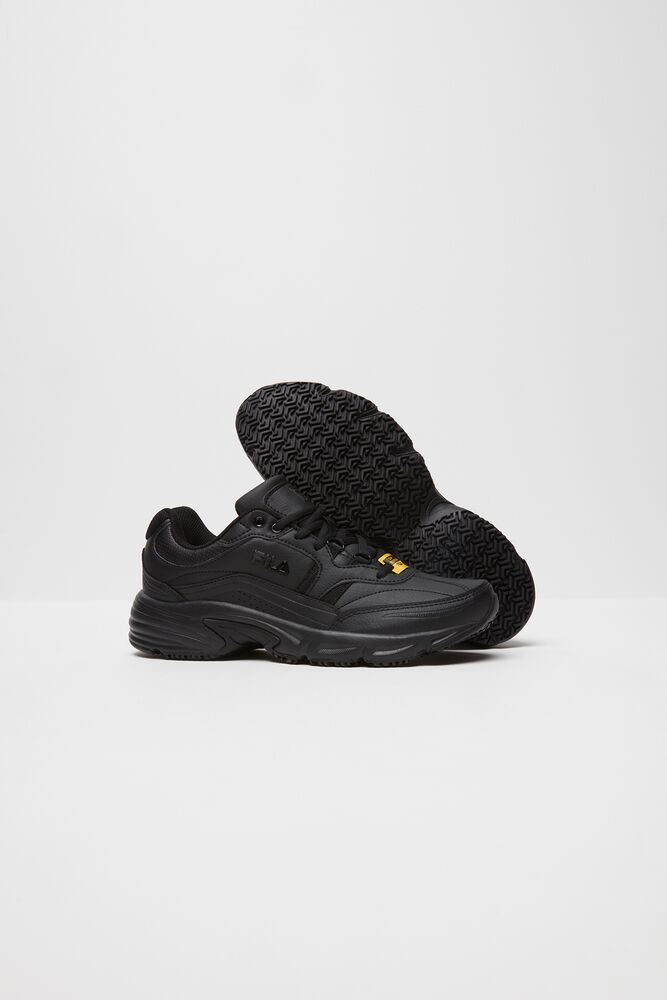 fila work shoes memory foam