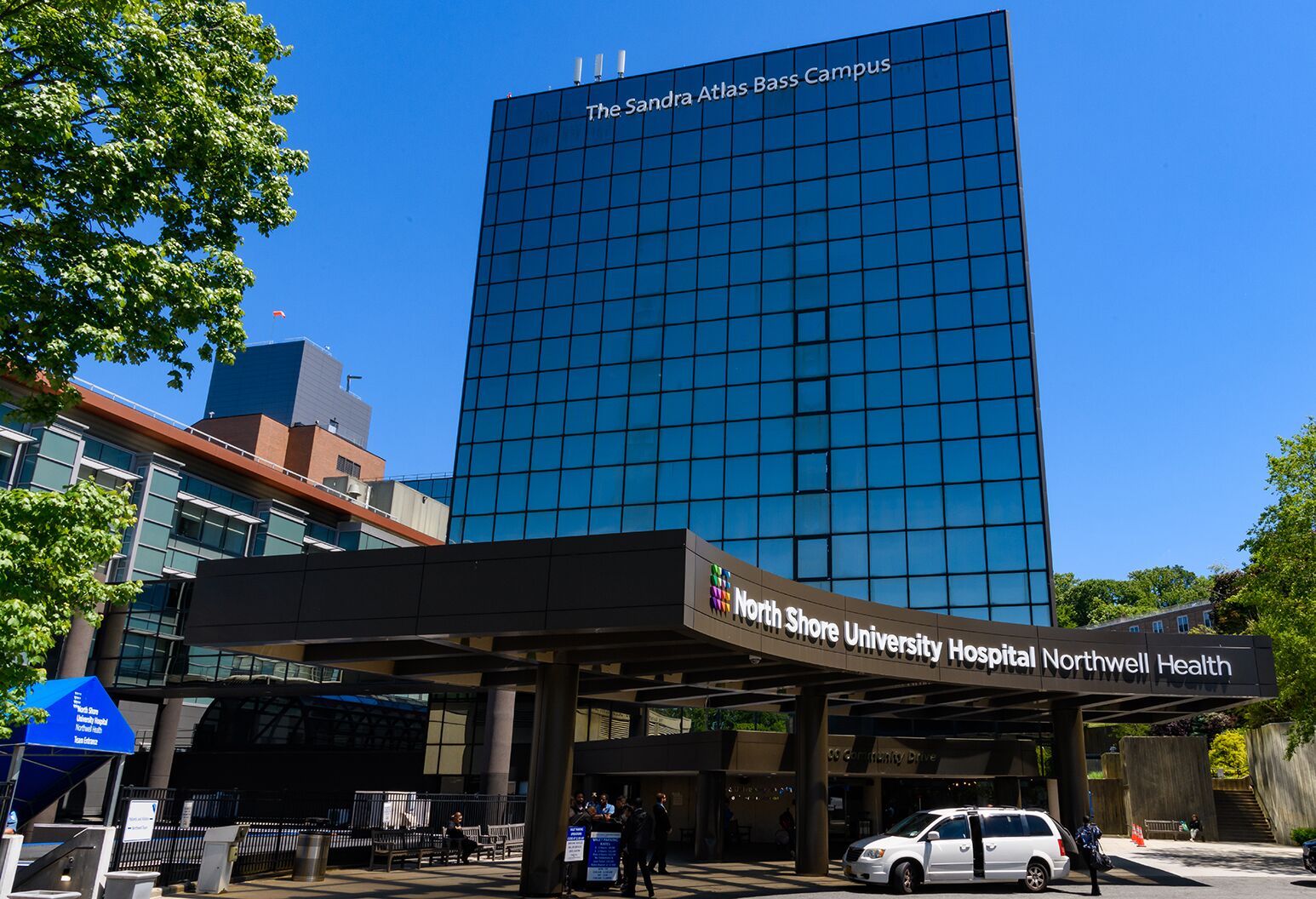 Outside North Shore University Hospital