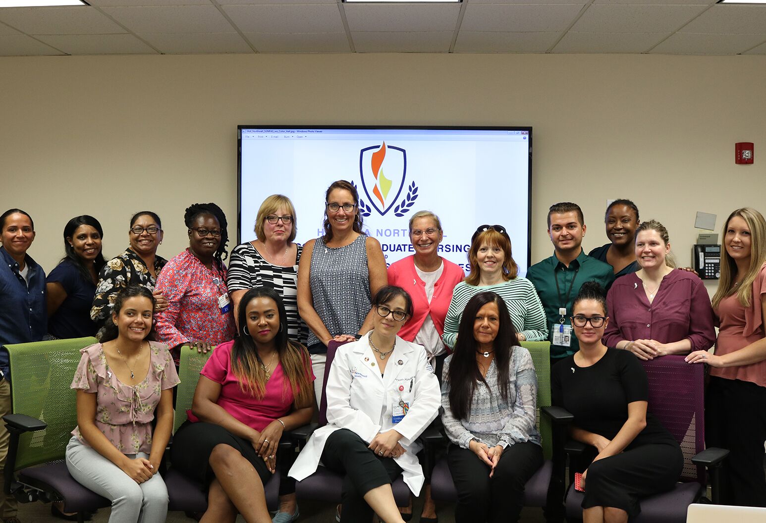 Northwell emergency department nurses became sexual assault nurse examiners on August 21. The 20 are the first class to graduate from Hofstra Northwell's SANE program.
