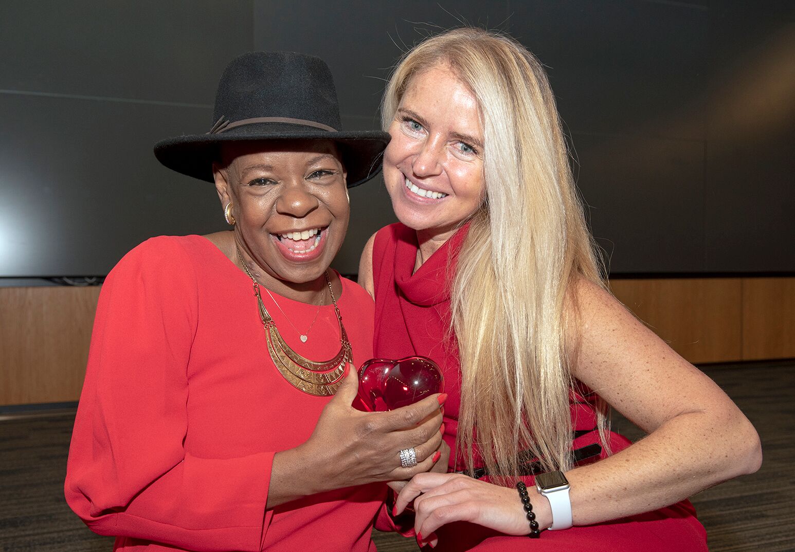 Going red for women's heart health