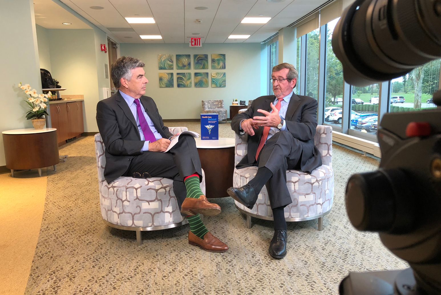 Charlie Kenney and Michael Dowling discuss their book, Health Care Reboot: Megatrends Energizing American Medicine