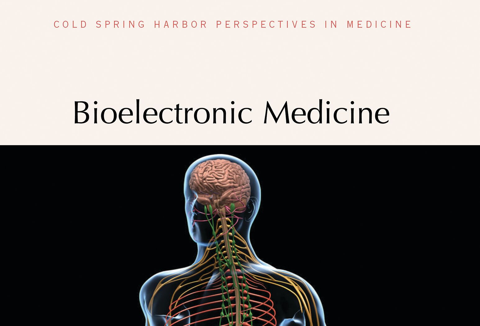 The cover of Kevin Tracey's new book on bioelectronic medicine