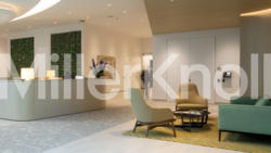 Hermanmiller(ハーマンミラー)のイヴ･ベアールデザインのパブリックオフィスランドスケープ 3人掛けソファ。リビングオフィス＝生きているオフィスを体現する人間工学に基づいたソーシャルチェア♪ thul-wm-CA96EBA8-A724-4936-