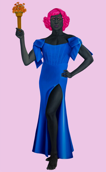 Thumbnail image for press titled Amy Sherald’s 'Trans Forming Liberty': Cover Story