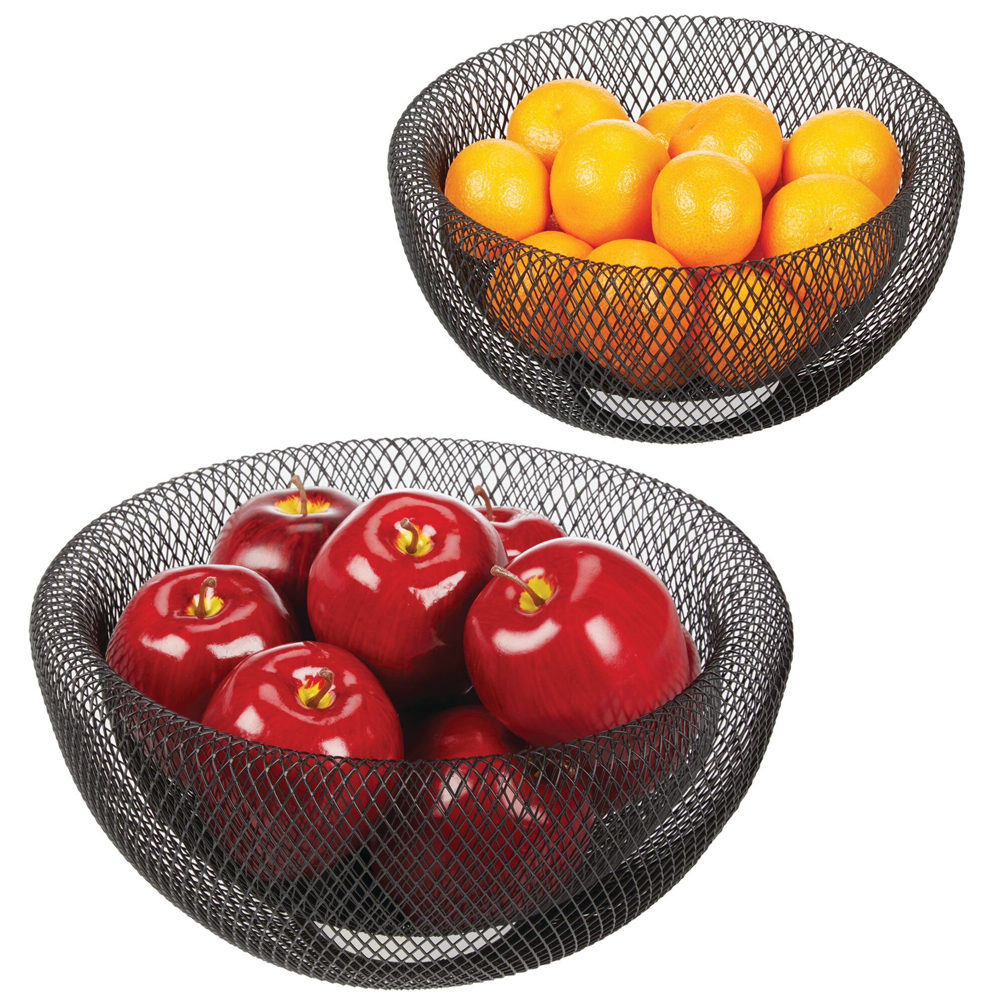 007 Fruit Bowls Square Modern Quality Fruit Vegetable Bowl Basket Nest