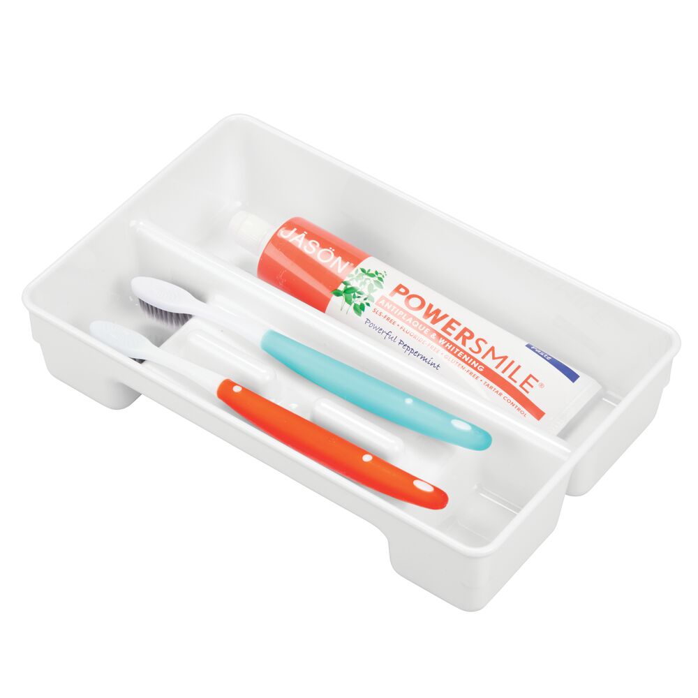 Mdesign Bathroom Drawer Dental Storage Organizer Holder Ebay