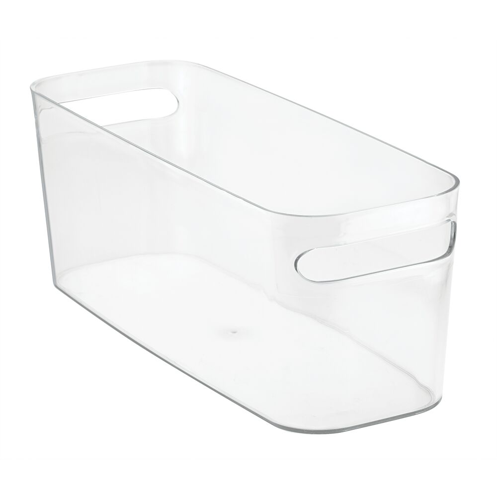 clear plastic pantry bins