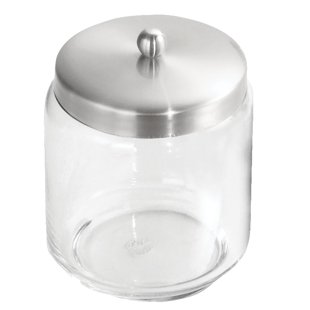 mDesign Glass Bathroom Vanity Storage Canister Jar, Set of 3 eBay