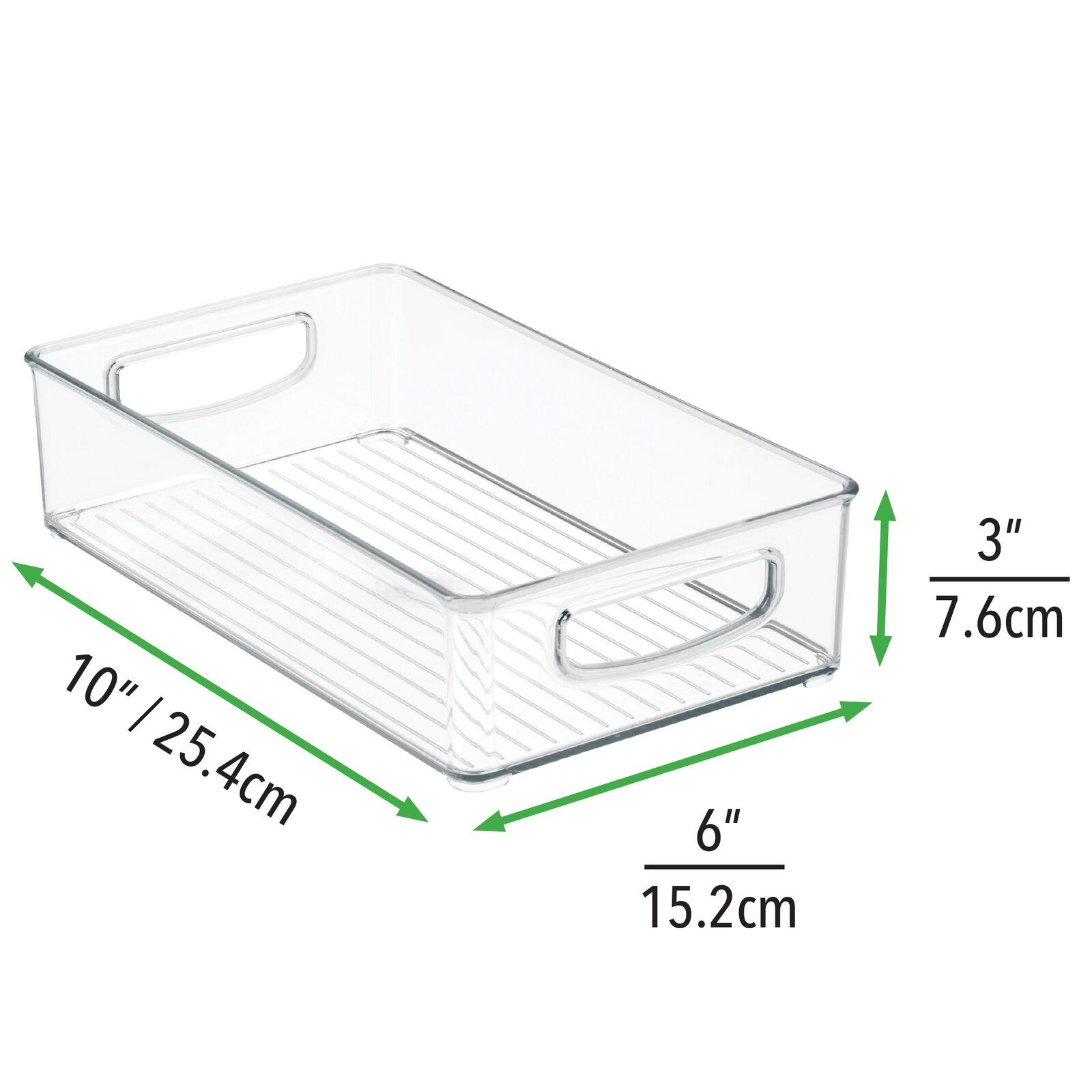 MDESIGN PLASTIC BATHROOM Storage Bin Tote With Handles 10 99 PicClick