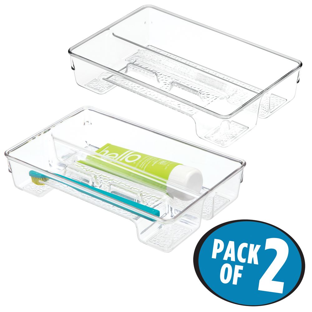 Mdesign Bathroom Drawer Dental Storage Organizer Holder For Sale