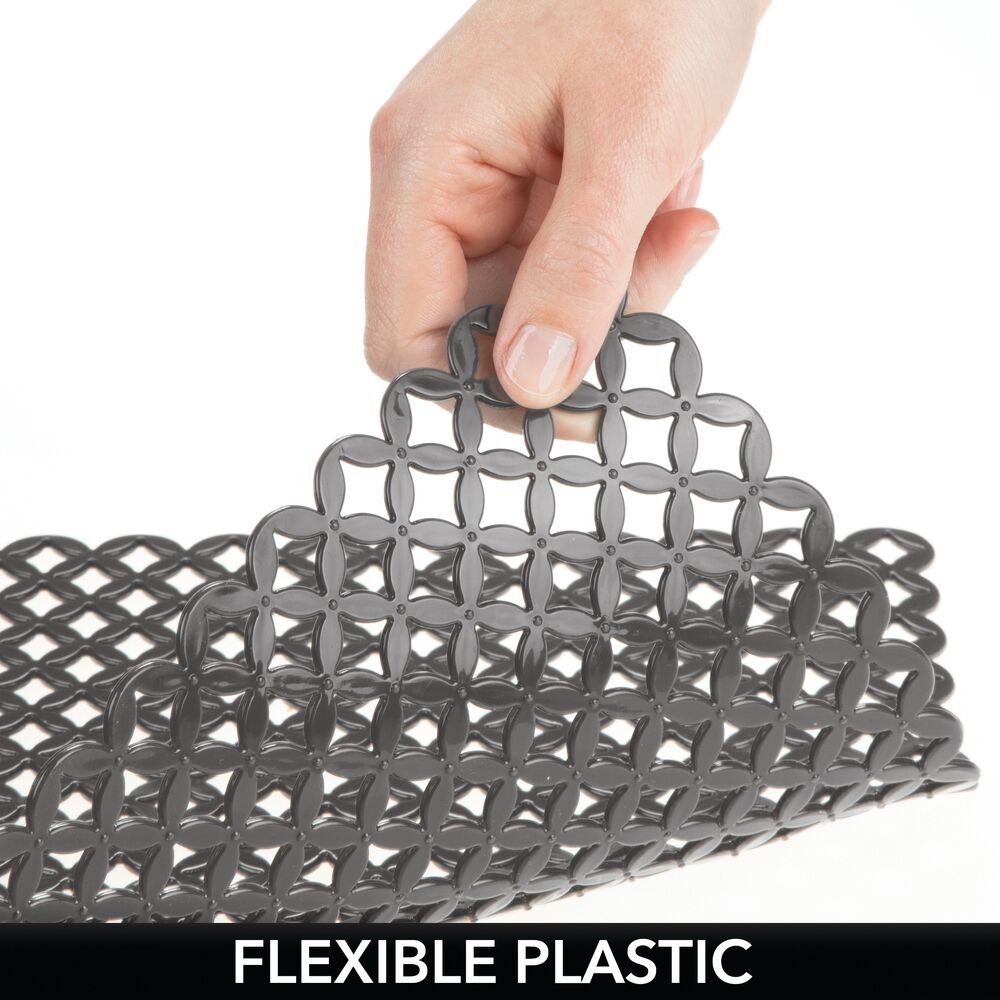 mDesign Plastic Kitchen Farmhouse Sink Protector Mat, XLarge eBay