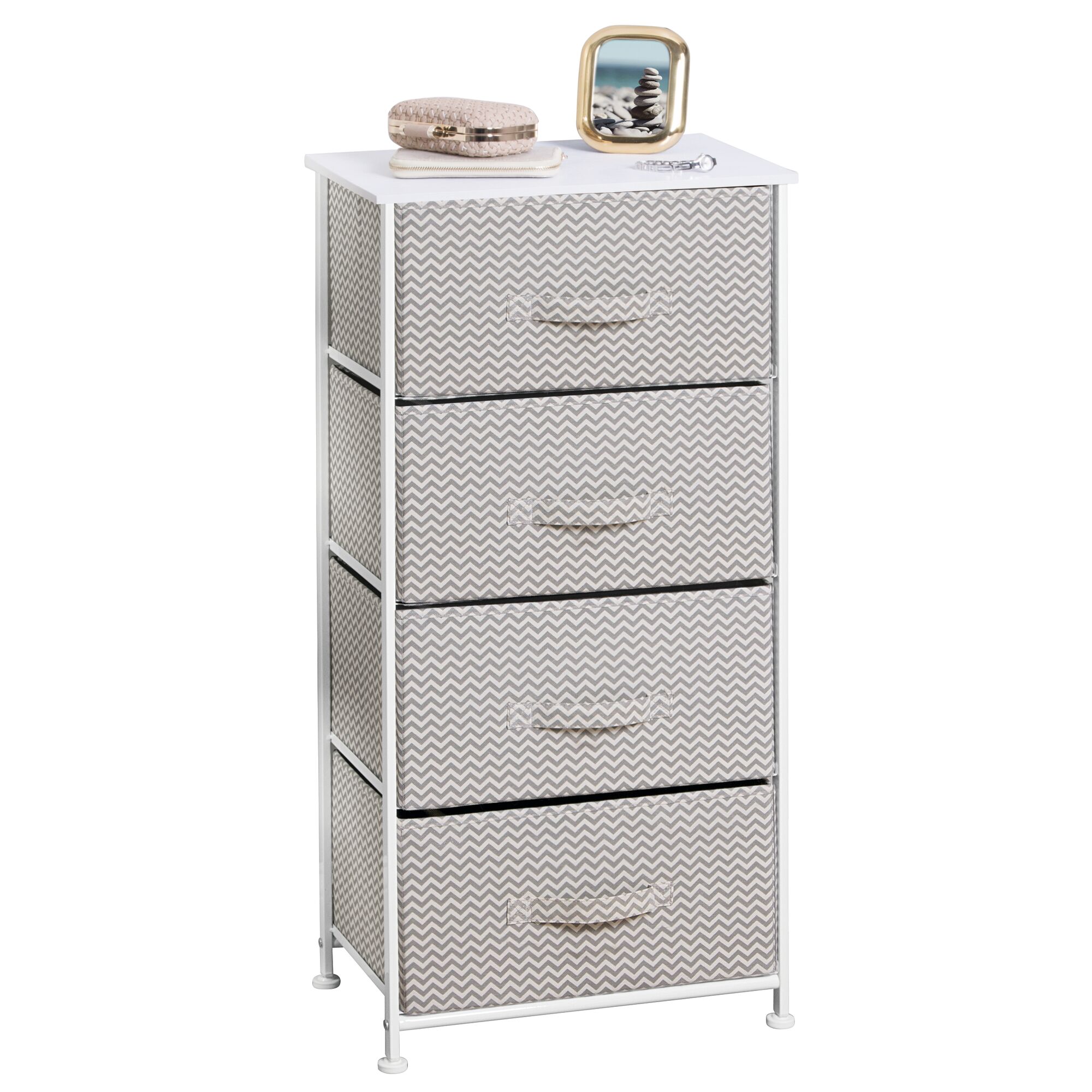 Vertical 4 Drawer Dresser Unit Vertical 4 Drawer Dresser Unit