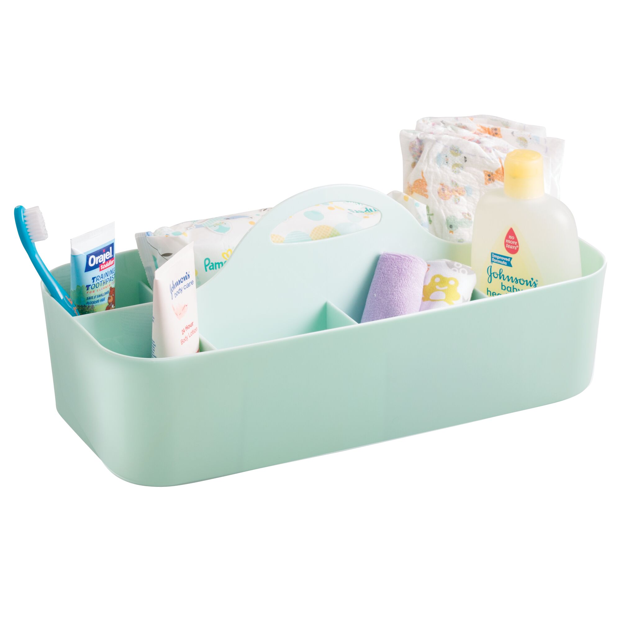 mDesign Plastic Nursery Storage Organizer Caddy Tote, XLarge eBay