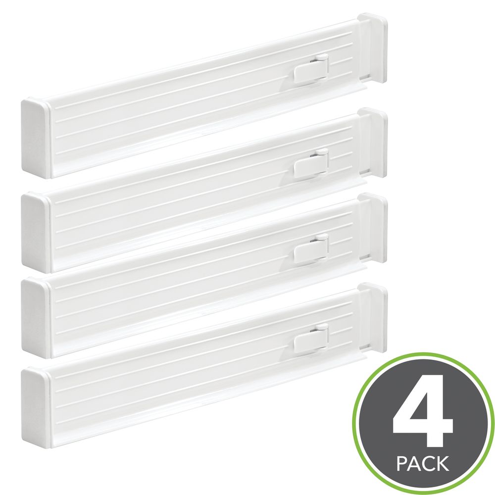 Mdesign Expandable Dresser Drawer Organizer Divider 2 5 H For