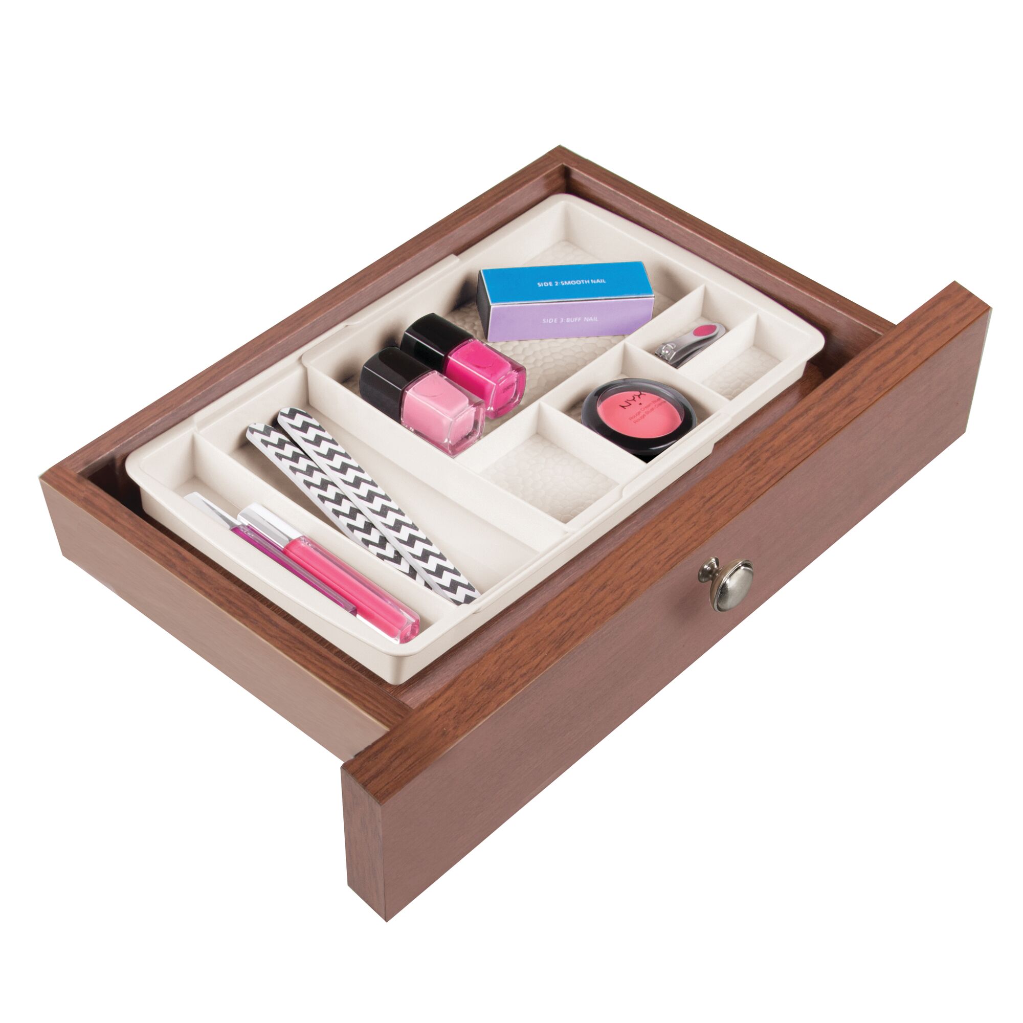 mDesign Expandable Makeup Organizer Tray for Bathroom Drawers eBay
