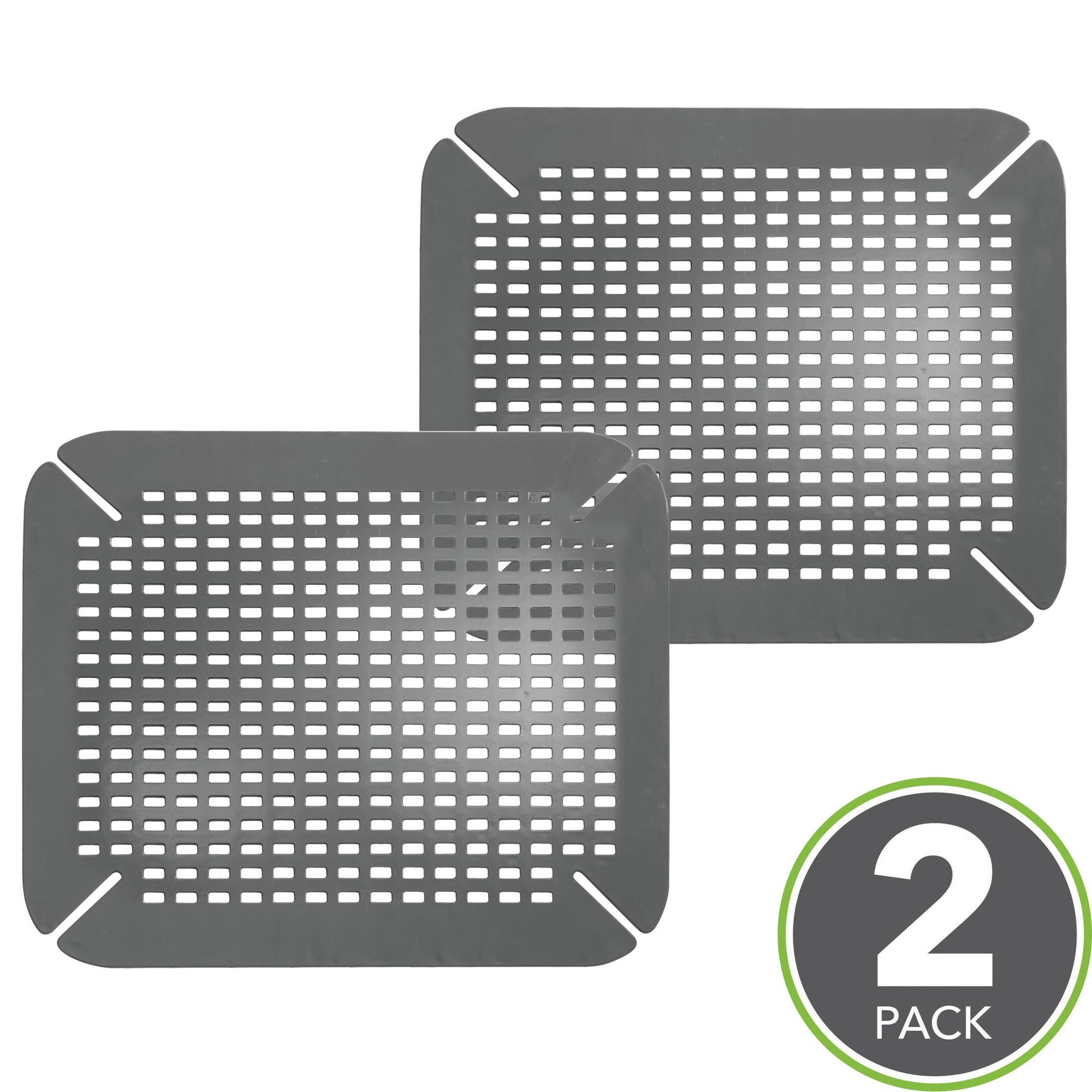 mDesign Adjustable Plastic Kitchen Sink Protector Mat, Large eBay