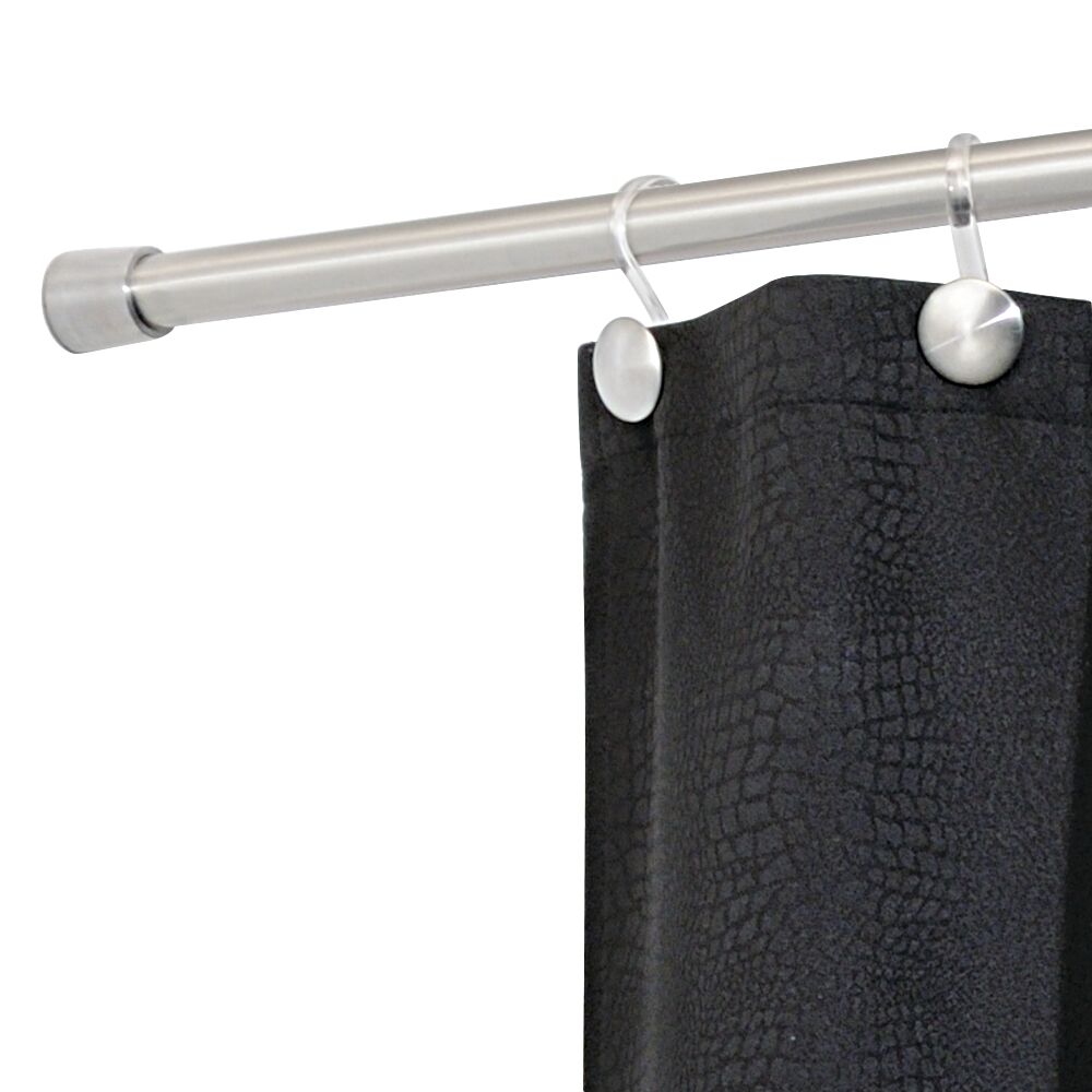 Idesign 72 Wall Mount Bathroom Shower Curtain Rod Stainless