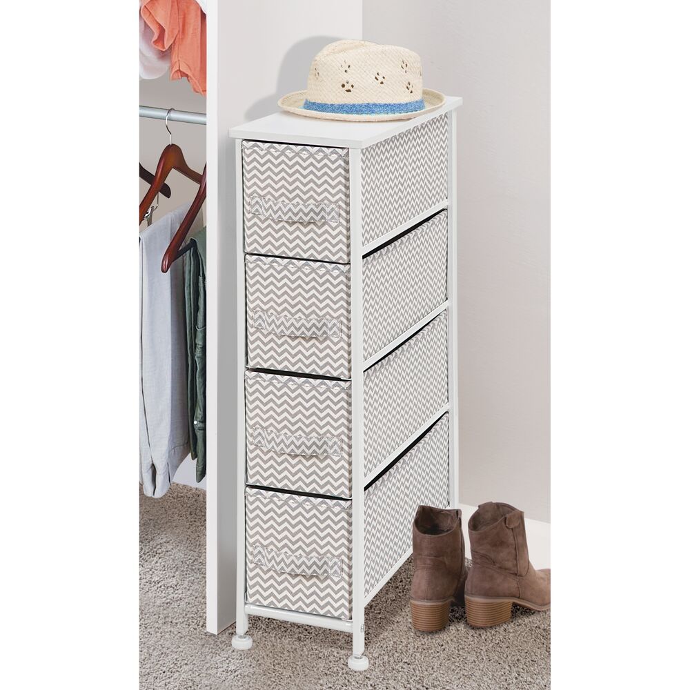 mDesign Narrow Vertical Dresser Storage Tower eBay