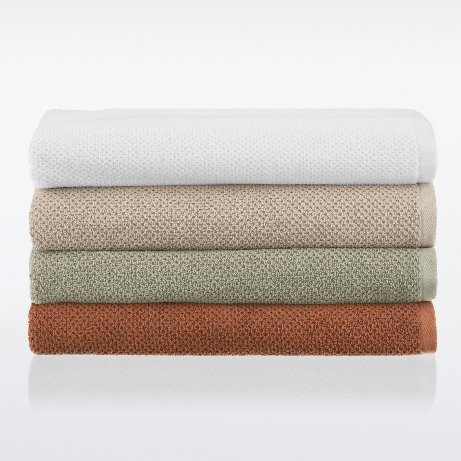 Nate Home by Nate Berkus Cotton Textured Weave Bath Towel Set eBay