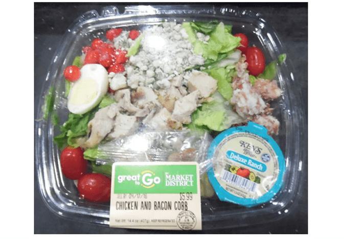Giant Eagle format recalled salad