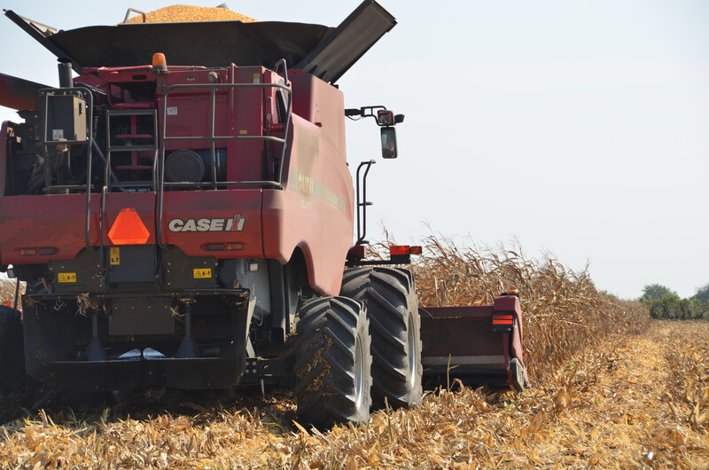 Corn Harvest in west central MO Harvest 2017