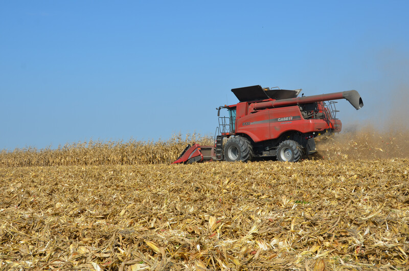 Corn Harvest in west central MO Harvest 2017