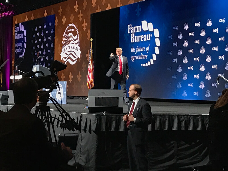 Trump at AFBF