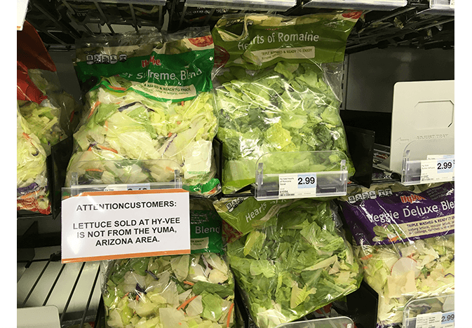 romaine at Hy-Vee