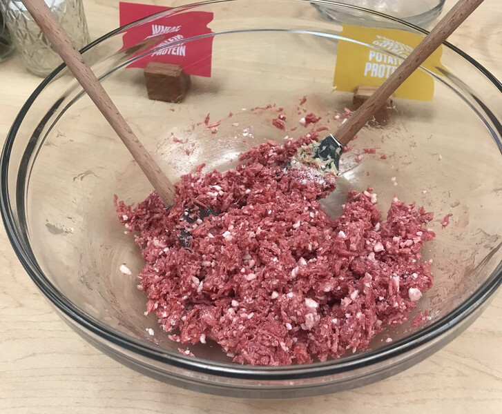 Impossible Burger Raw Fake Meat