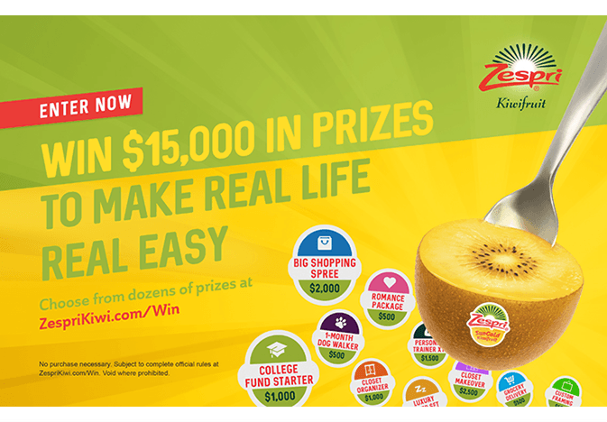 Zespri real snack campaign