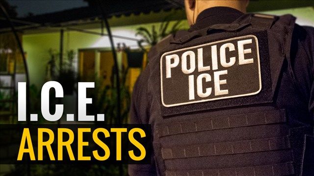 image & title of ICE Arrests (Immigration & Customs Enforcement) ICE Raid
