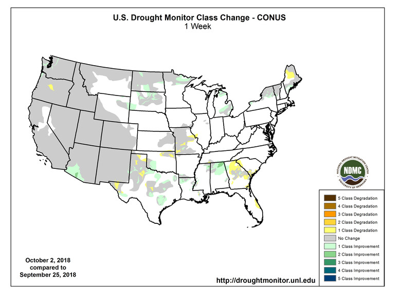 Drought Map Drought Map 10-4
