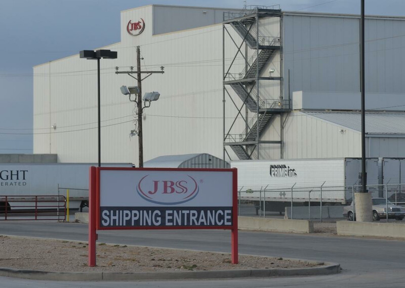 JBS Packing Plant Cactus Texas