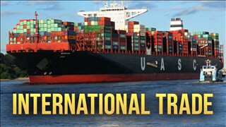 Cargo ship with title International trade (320 x 180) International trade